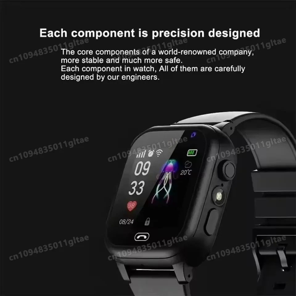New 2G/5G Smart Watch Kids GPS WIFI Video Call SOS APP Download Child Smartwatch Camera Monitor Tracker Location Phone Watch Peaceful Pleasures Health and Wellness