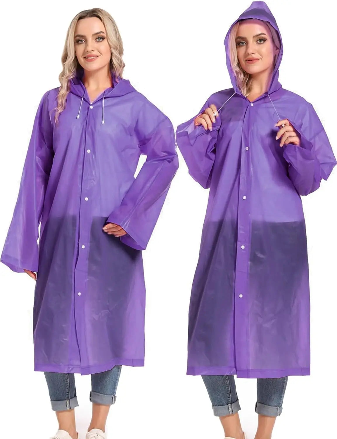 Waterproof Hiking Poncho – Portable Adult Rain Coat