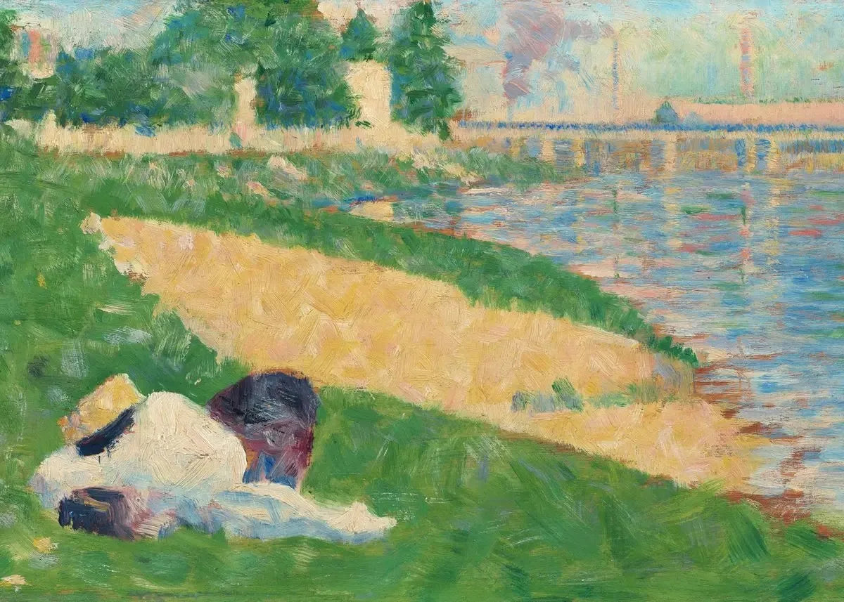 Georges Seurat Sunday Afternoon Canvas Print | Wall Art Décor Canvas Art Print Peaceful Pleasures Health and Wellness