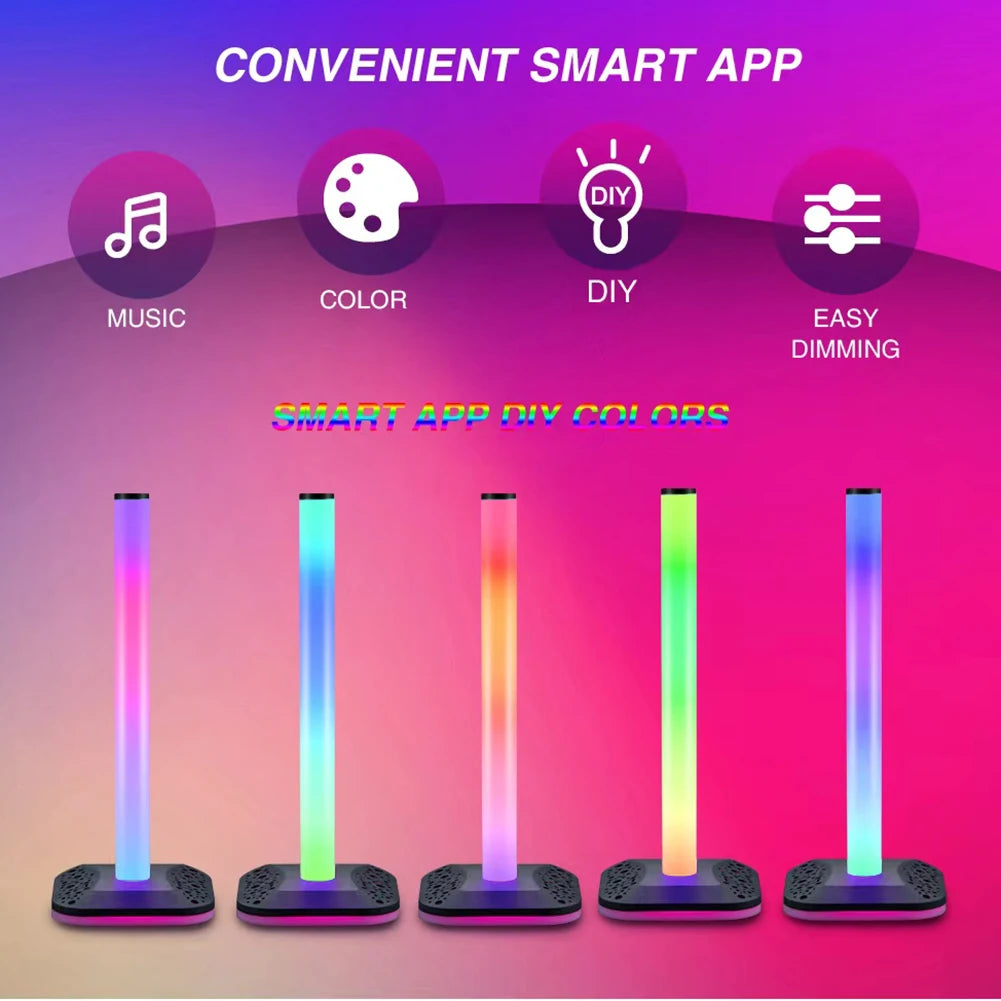VODOOL RGB LED Headphone Stand | Anti-Slip Headset Holder