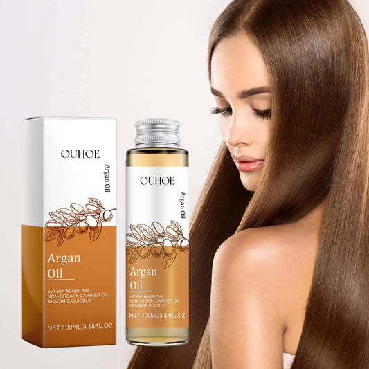 Pure Cold Pressed Moroccan Argan Oil – Skin, Hair, Nails 100ml