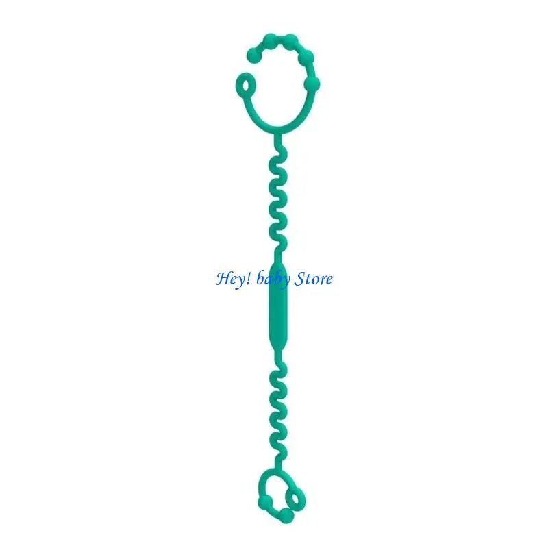 Silicone Baby Bottle Holder Leash | Pacifier & Teether Strap