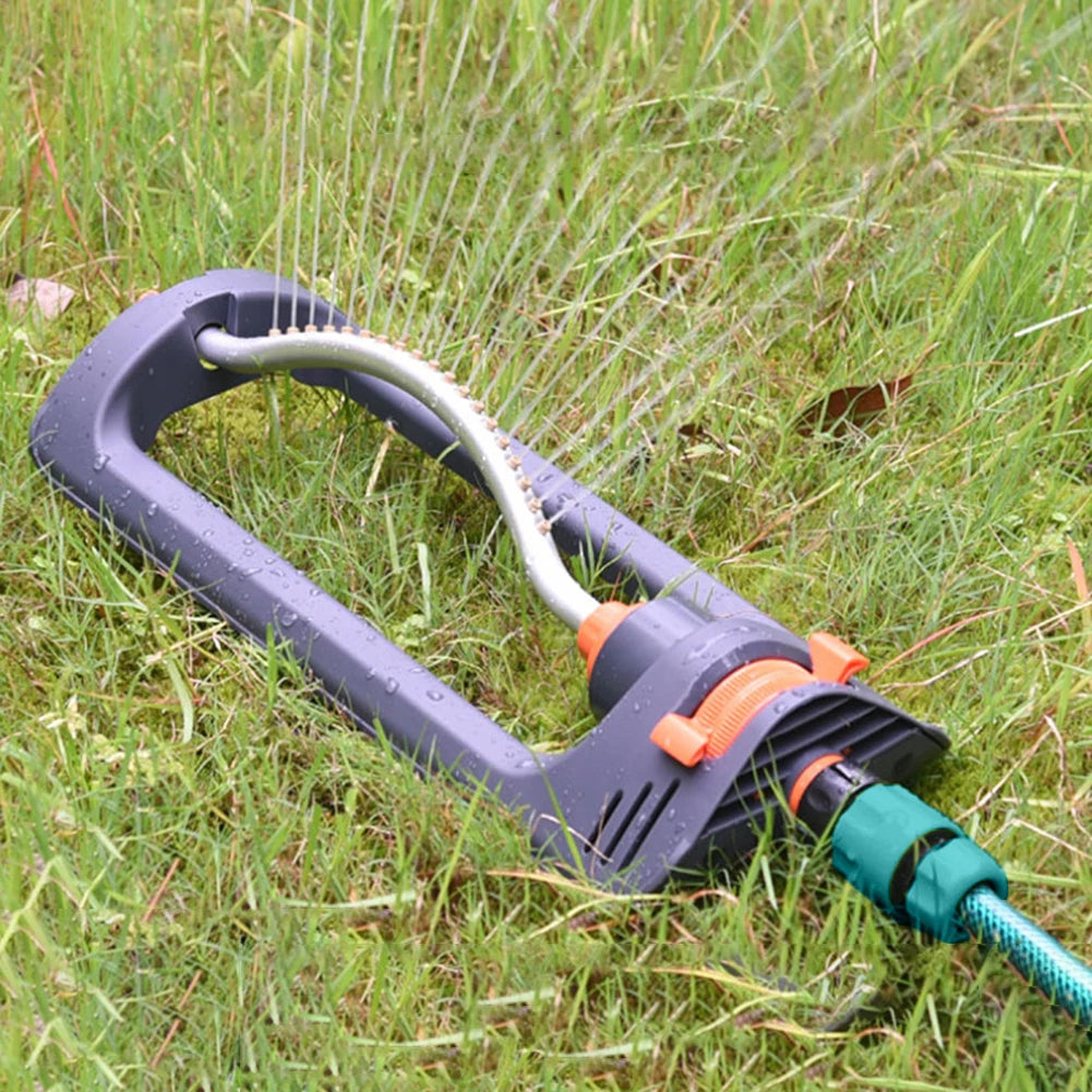 Aluminum Oscillating Lawn Sprinkler – 19-Hole 1/2in Connector Peaceful Pleasures Health and Wellness