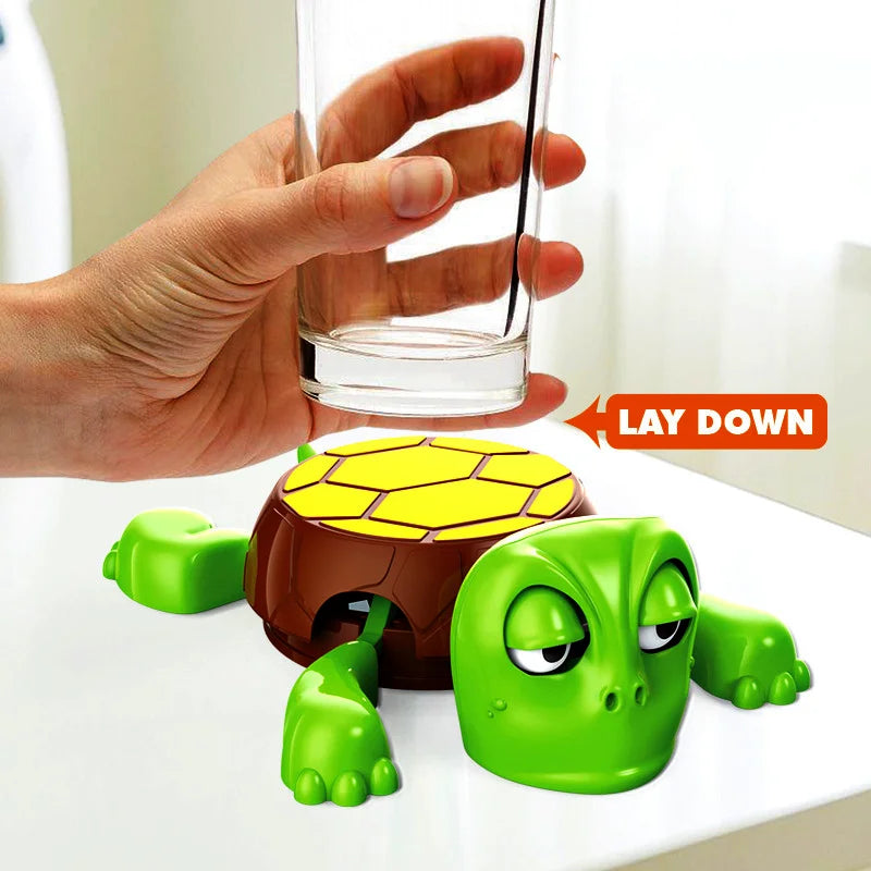 Funny Turtle Coaster with Pop Eyes | Novelty Desk Decor Gift