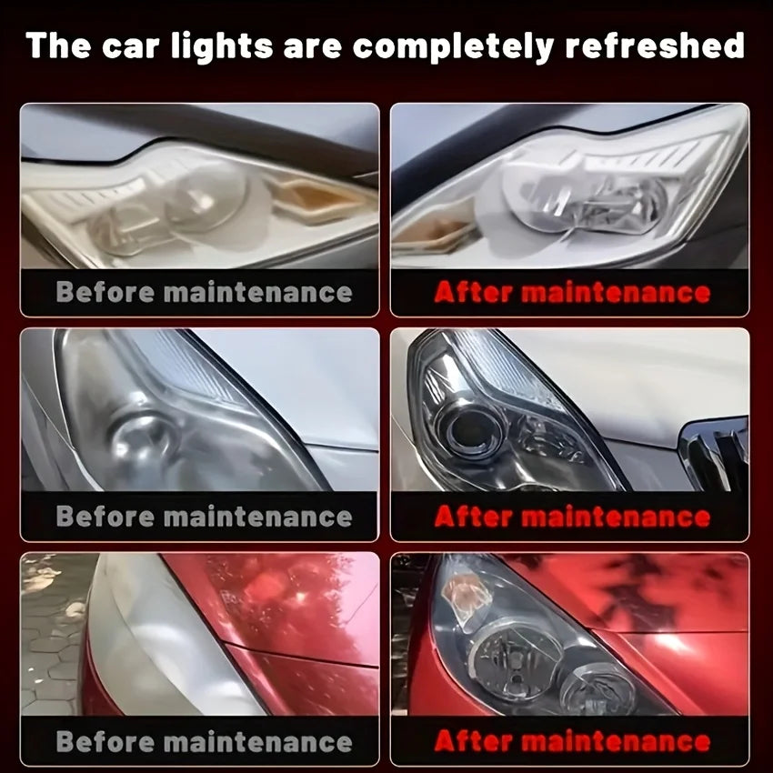 Car Headlight Restoration Kit – Crystal Coating & Clarity