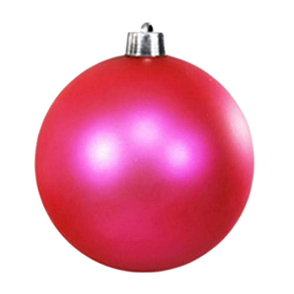 15cm Matte Christmas Ball Ornament | Holiday Ceiling Decor