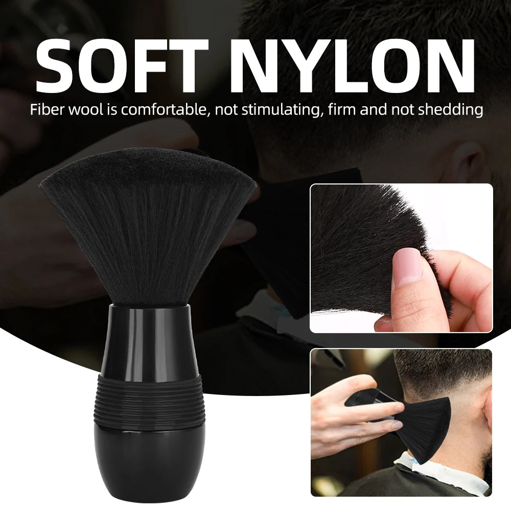 Colorful Barber Neck Brush Soft Bristle Hair Cleaning Duster Brush For Salon Home Hair Styling And Neck Cleaning Peaceful Pleasures Health and Wellness