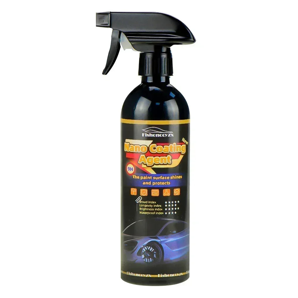 Ceramic Car Coating 1000ML 9H Nano Liquid Glass Plated Crystal Hydrophobic Waterproof Polishing Paint Hardness Car Polish Wax Peaceful Pleasures Health and Wellness