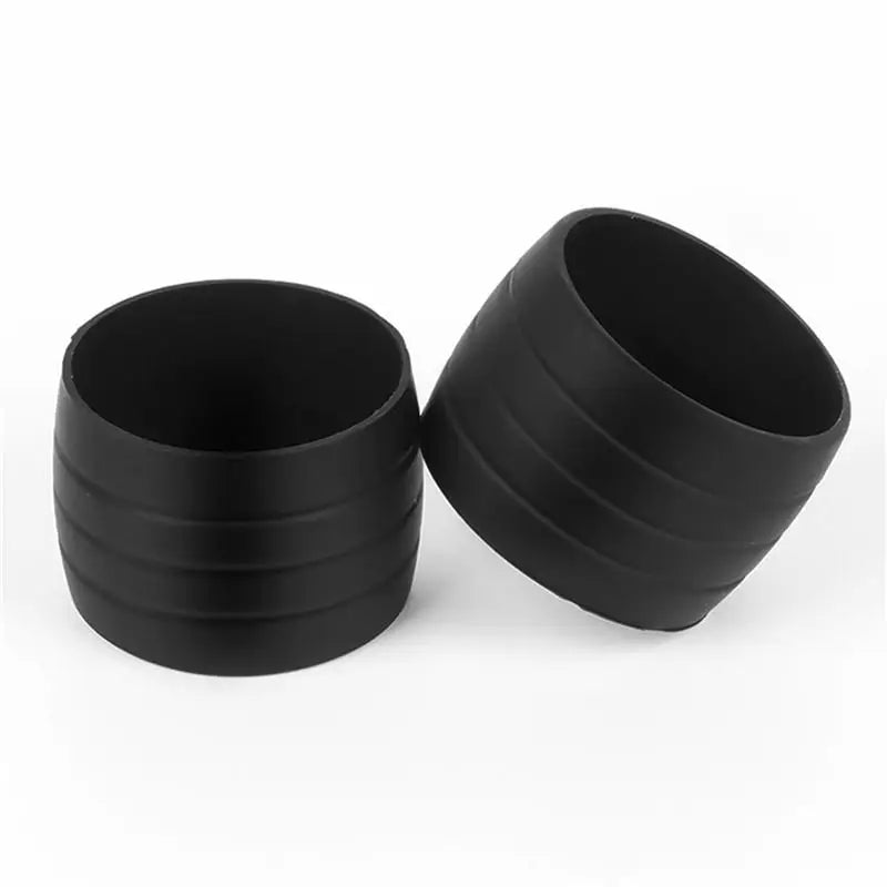 1 Pair Cycling Handlebar Tape Fixing Sleeve Ring Anti-skip Waterproof Plugs Protective Cover Bike Rubber Road Silicone Hand Peaceful Pleasures Health and Wellness 2Pair black