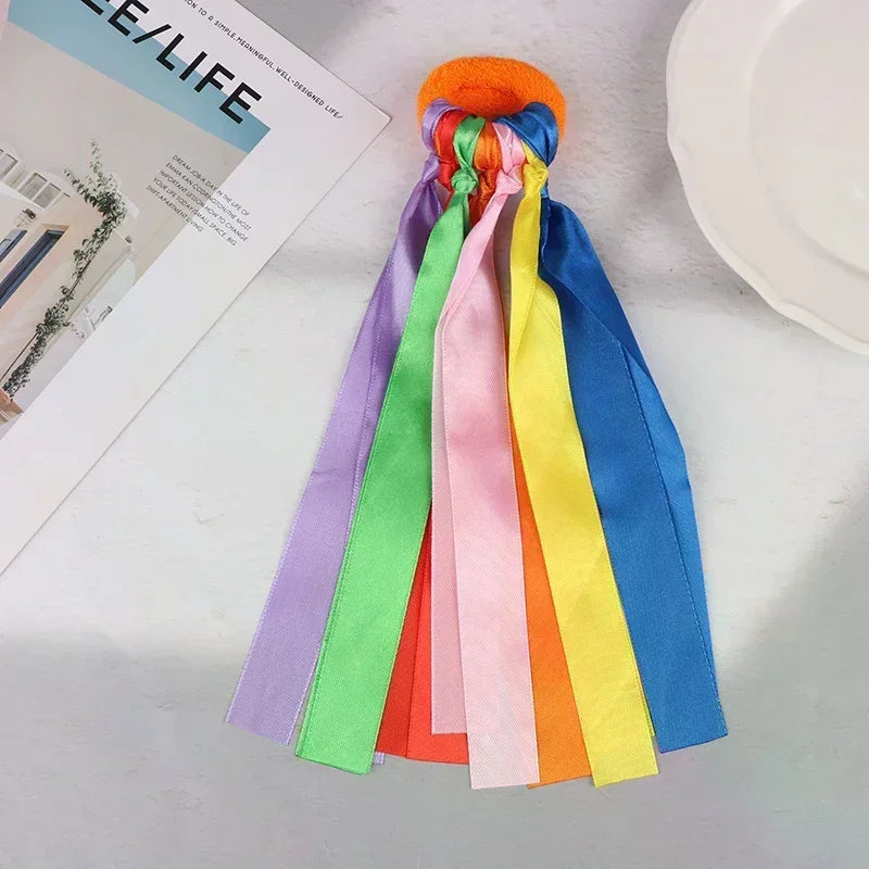 Kids Cheerleading Wrist Ribbon Pom Bracelet | Dance & Sports Prop