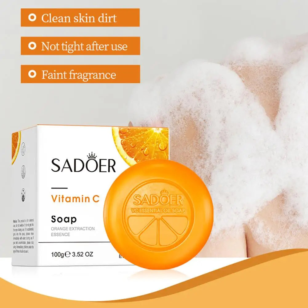 Vitamin C Brightening Soap – Hydrating Face & Body Bar Peaceful Pleasures Health and Wellness