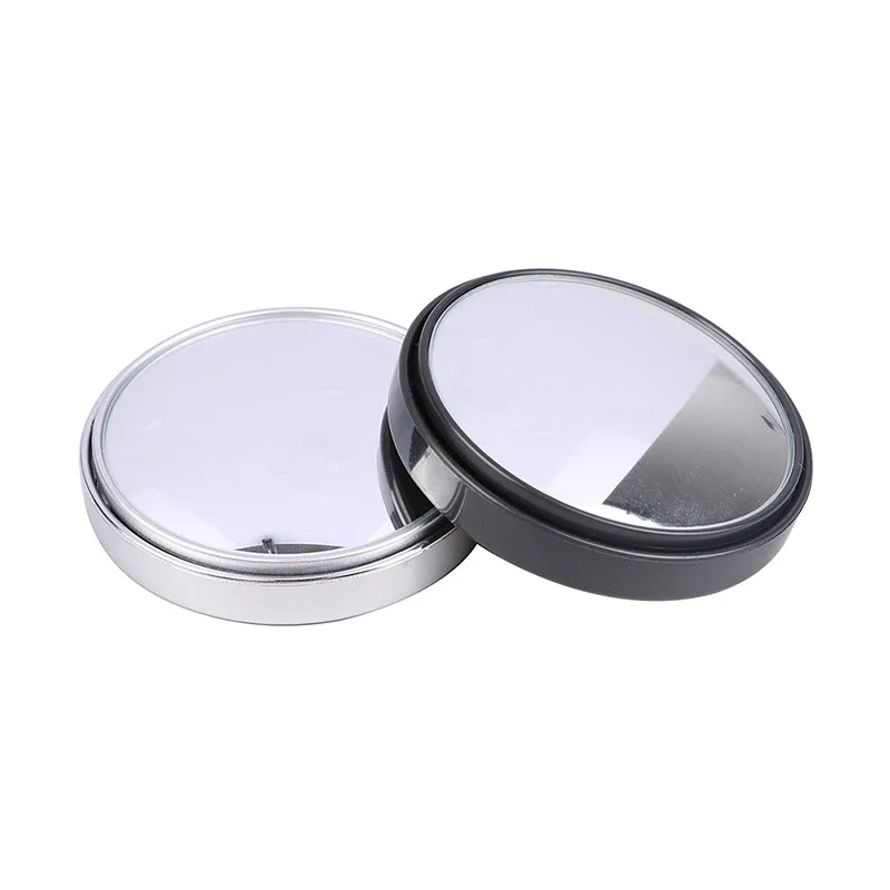 2-Pack 75mm Convex Blind Spot Mirror Stick-On Wide Angle Car