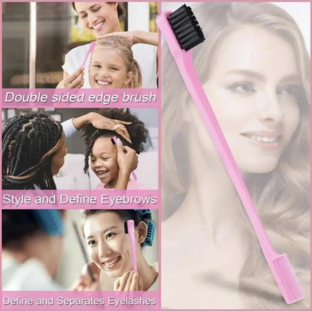 4 Piece Hair Brush Sets Pointed Tail Comb Fixed Mouse Comb Hair Pulling Needle High-Pressure Spray Bottle Salon Tools Supplies Peaceful Pleasures Health and Wellness