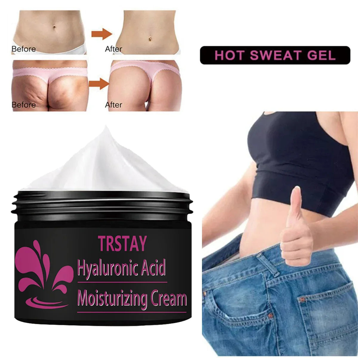 TRSTAY Hot Sweat Gel – Body Firming & Slimming Cream