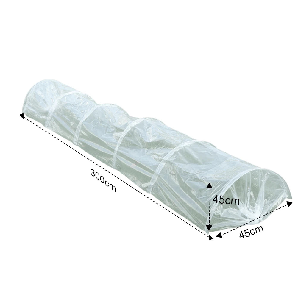 3 Meters Agricultural Mesh Planting Tunnel Plastic Cover Bracket Not