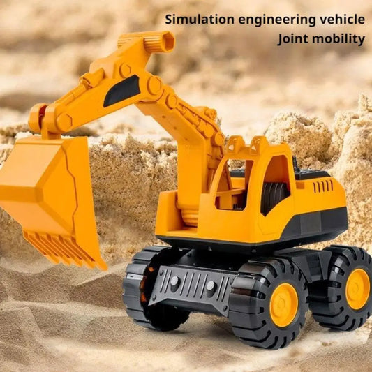 Inertial Driving Construction Truck Toy Beach Digger Bulldozer Tipper Peaceful Pleasures Health and Wellness