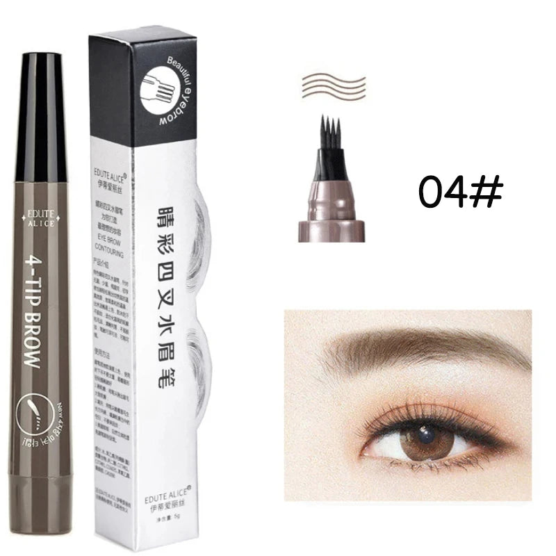 IFANYUO 4-Fork Tip Waterproof Eyebrow Pencil – 5 Colors