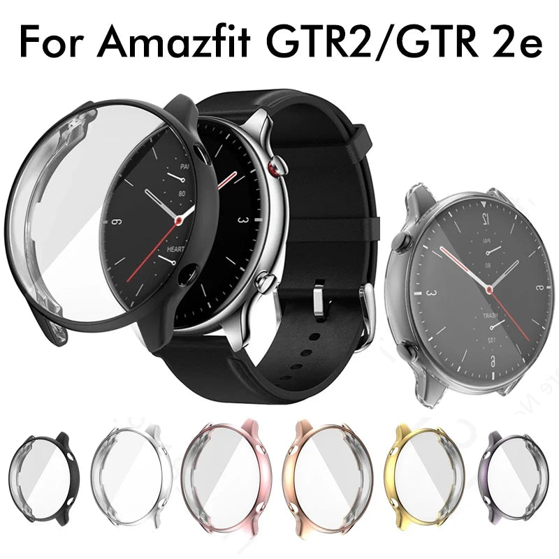 Amazfit GTR 2 / 2e Soft TPU Full Protective Watch Case Cover Peaceful Pleasures Health and Wellness