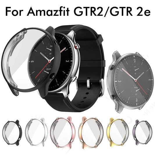 Amazfit GTR 2 / 2e Soft TPU Full Protective Watch Case Cover Peaceful Pleasures Health and Wellness