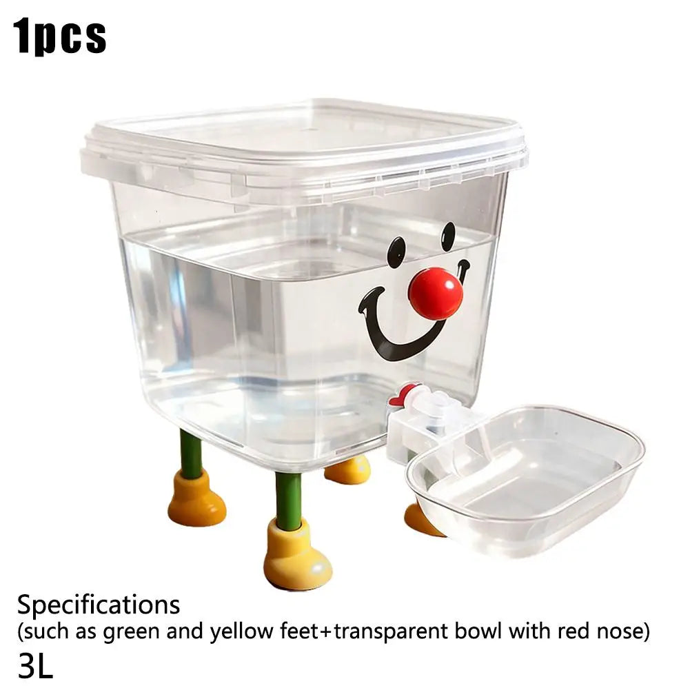 Large-capacity Pet Gravity Automatic Water Replenishment Dispenser Dog Cat Bucket Drinking Fountain Pet Safe Health Water Feeder Peaceful Pleasures Health and Wellness 1pcs