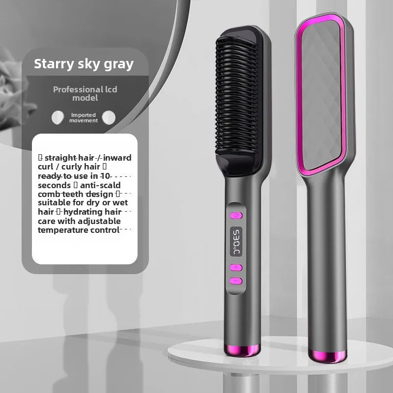 URGGU Electric Hot Comb – Hair Straightener & Styler Tool