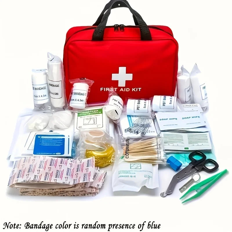 22-Piece First Aid Kit – Family Emergency Survival Kit