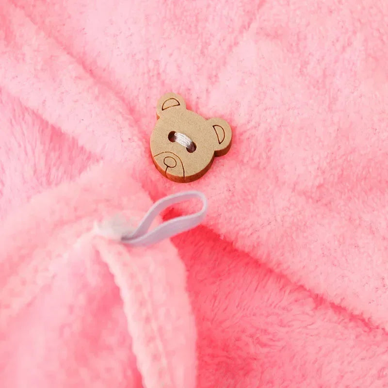 Microfiber Quick-Dry Hair Towel Cap for Women | Soft & Absorbent