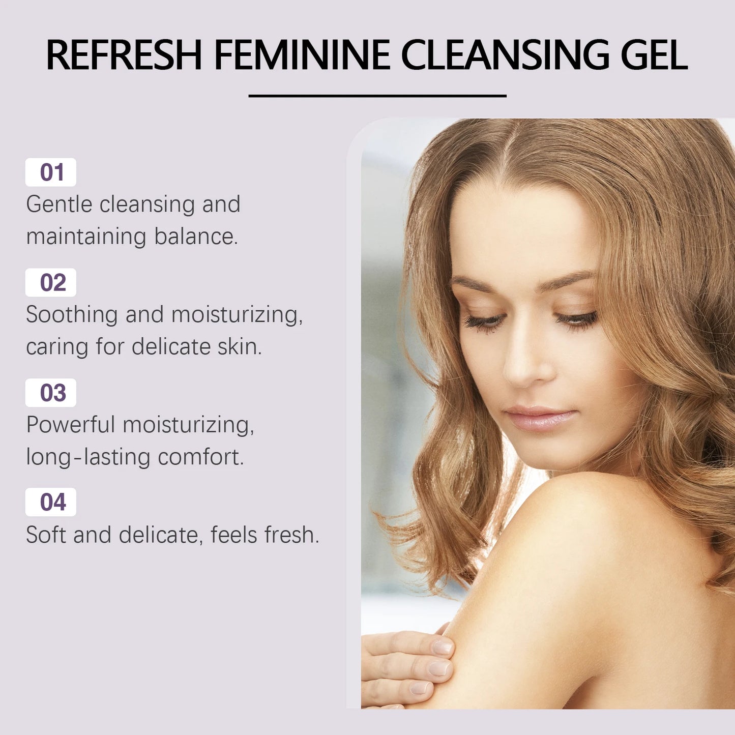 Ouhoe pH Balanced Feminine Wash Gel | Moisturizing 100ml