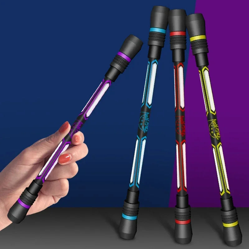 Adult Kids Spiner Pen Spinner Toy Antistress Spinning Pen Stress Reliever Anti-slip Ballpoint Pens Hand Spinner Stress Toy Peaceful Pleasures Health and Wellness