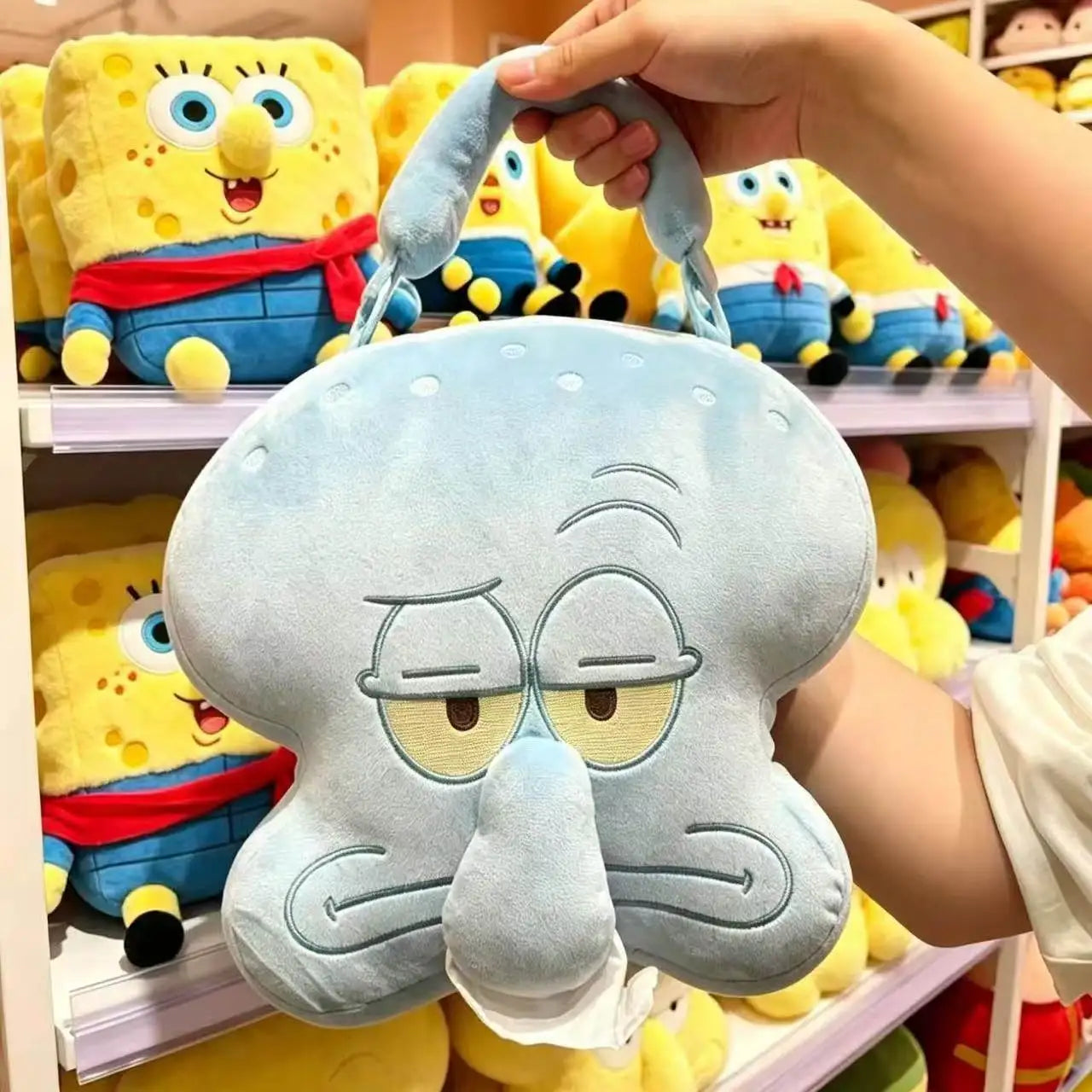 Spongebob Squarepants Anime Peripherals Squidward Tentacles Figure