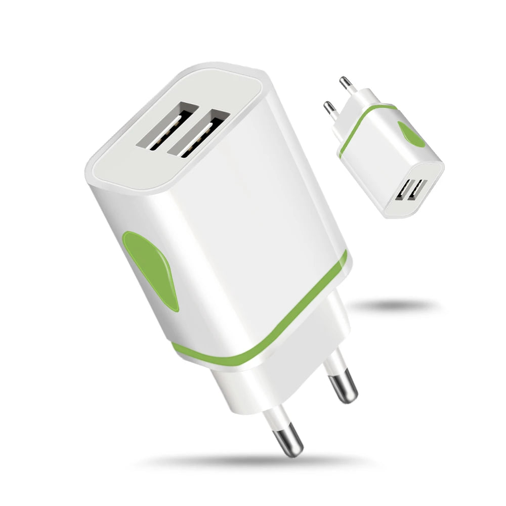 5V 2A Dual USB Wall Charger AU Plug – Universal Travel Adapter