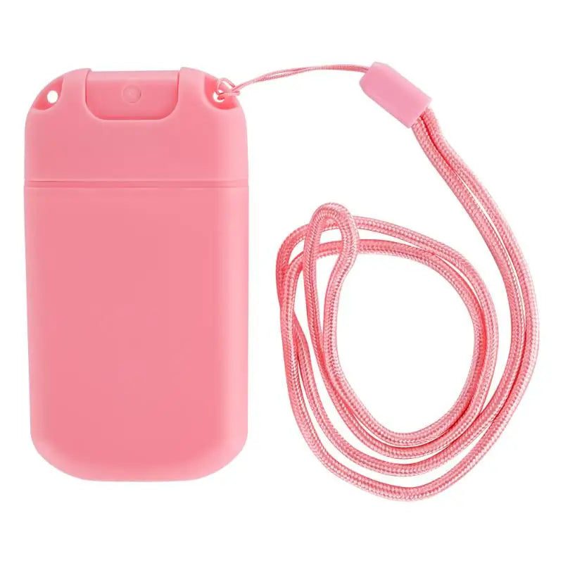 30ml Card Type Spray Bottle Refillable Perfume Atomizer Travel Cosmetic Personal Care with Nylon Lanyard 1 Piece Peaceful Pleasures Health and Wellness Pink