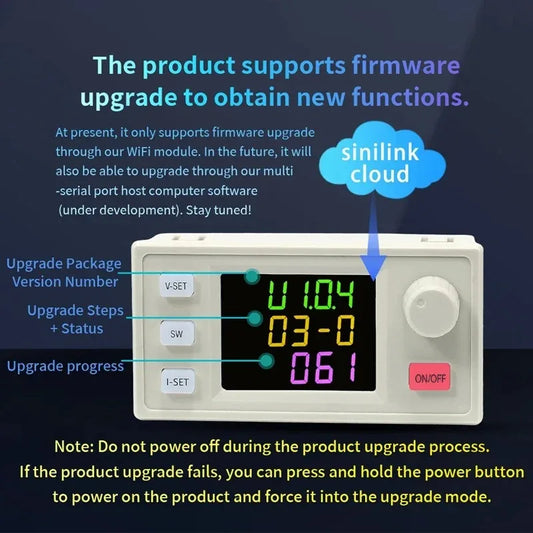 65V 9A 585W Buck-Boost Converter CNC DC Adjustable CC CV Lab Power Supply Module Solar Charging XY6509X Peaceful Pleasures Health and Wellness