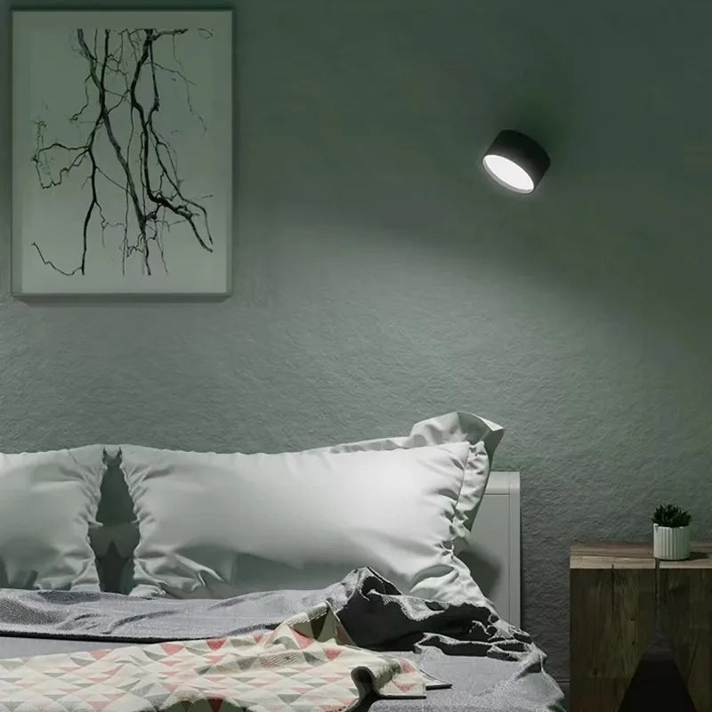 RGB Wall Lamp Dimmable LED Night Light with Remote Control