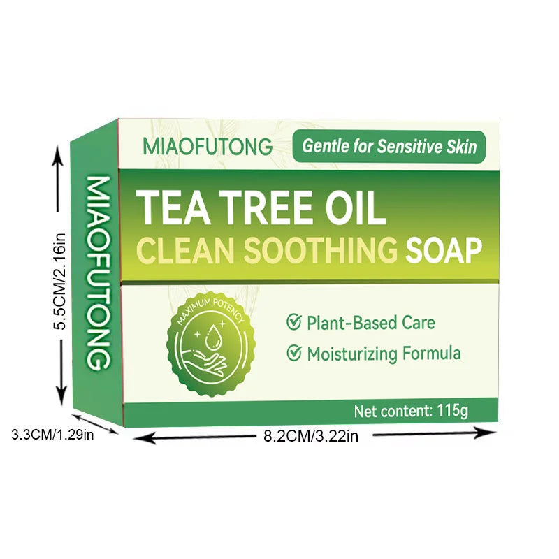 Tea Tree Essential Oil Handmade Soap – Face & Body Bar