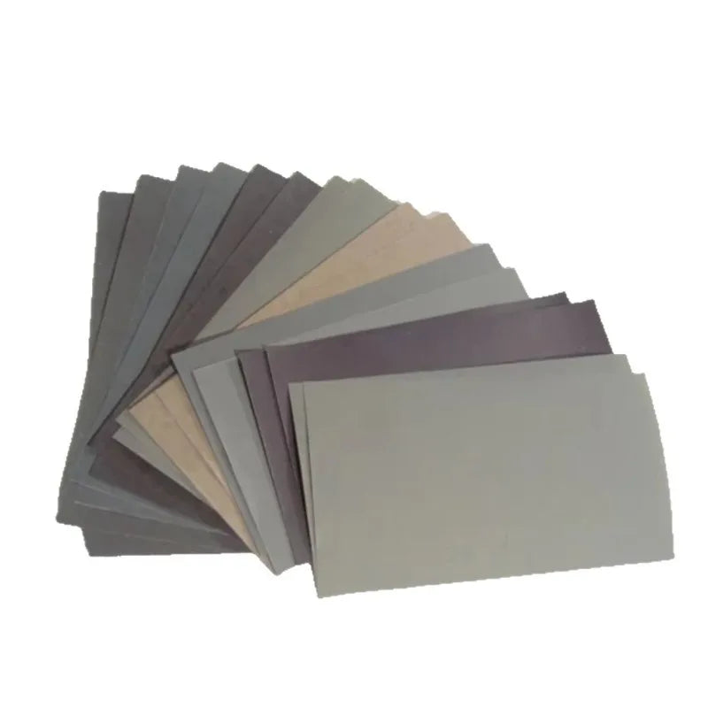 15Pcs Polishing Finishing Sandpaper Sanding Set for Metal Glass Stone Wall Woodworking Collectibles Peaceful Pleasures Health and Wellness