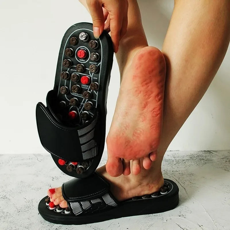 Acupressure Massage Slippers | Reflexology Flip Flops for Men