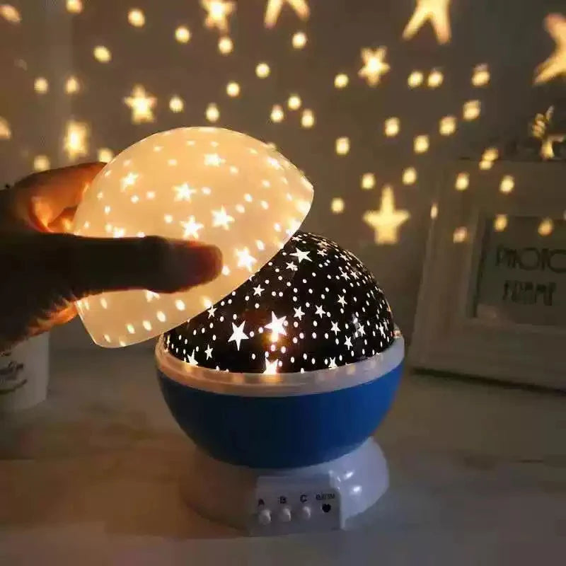 Night Lamp Projector Starry Sky Night Light Projector Baby Lamp Decor Rotating Starry Nursery Moon Galaxy Projector Table Light Peaceful Pleasures Health and Wellness