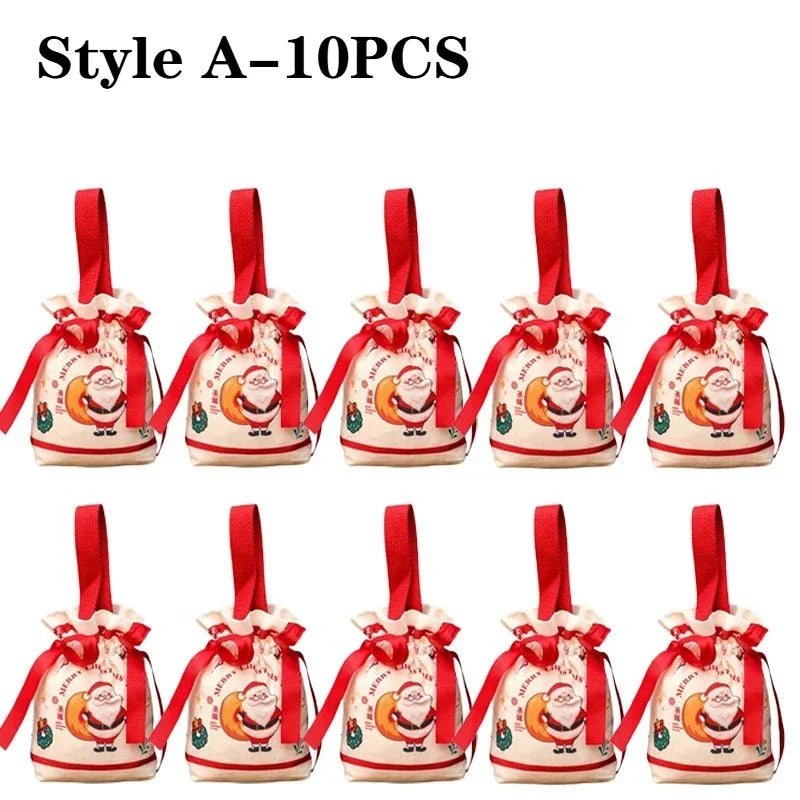 Reusable Velvet Gift Bags for Christmas, Weddings & Parties