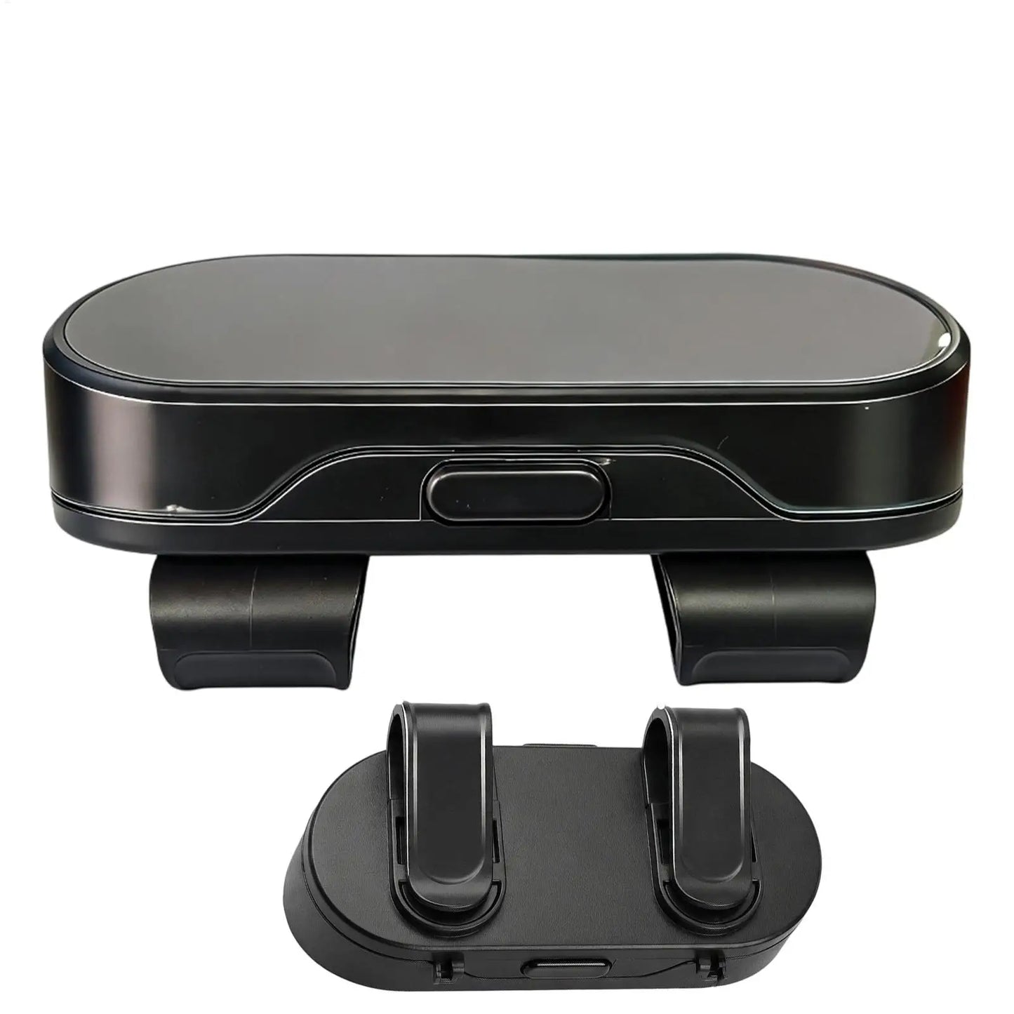 Car Sun Visor Sunglasses Holder & Eyeglass Case Organizer