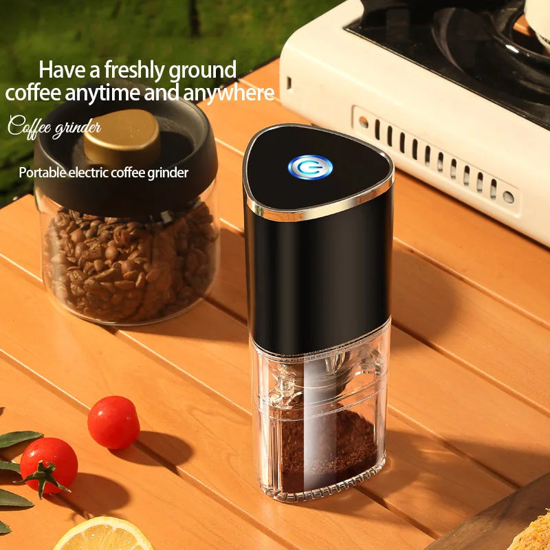 Portable Electric Coffee Grinder TYPE C USB Charge Ceramic Grinding Core Home Coffee Beans Pulverizer Grinder Peaceful Pleasures Health and Wellness