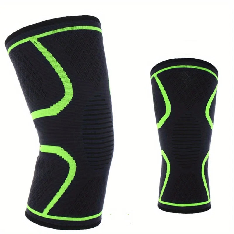 Knee Support Sleeve for Knee Pain, Breathable Compression Knee Brace for Running Cycling Basketball Gym Arthritis Relief Peaceful Pleasures Health and Wellness 1pair light green XL