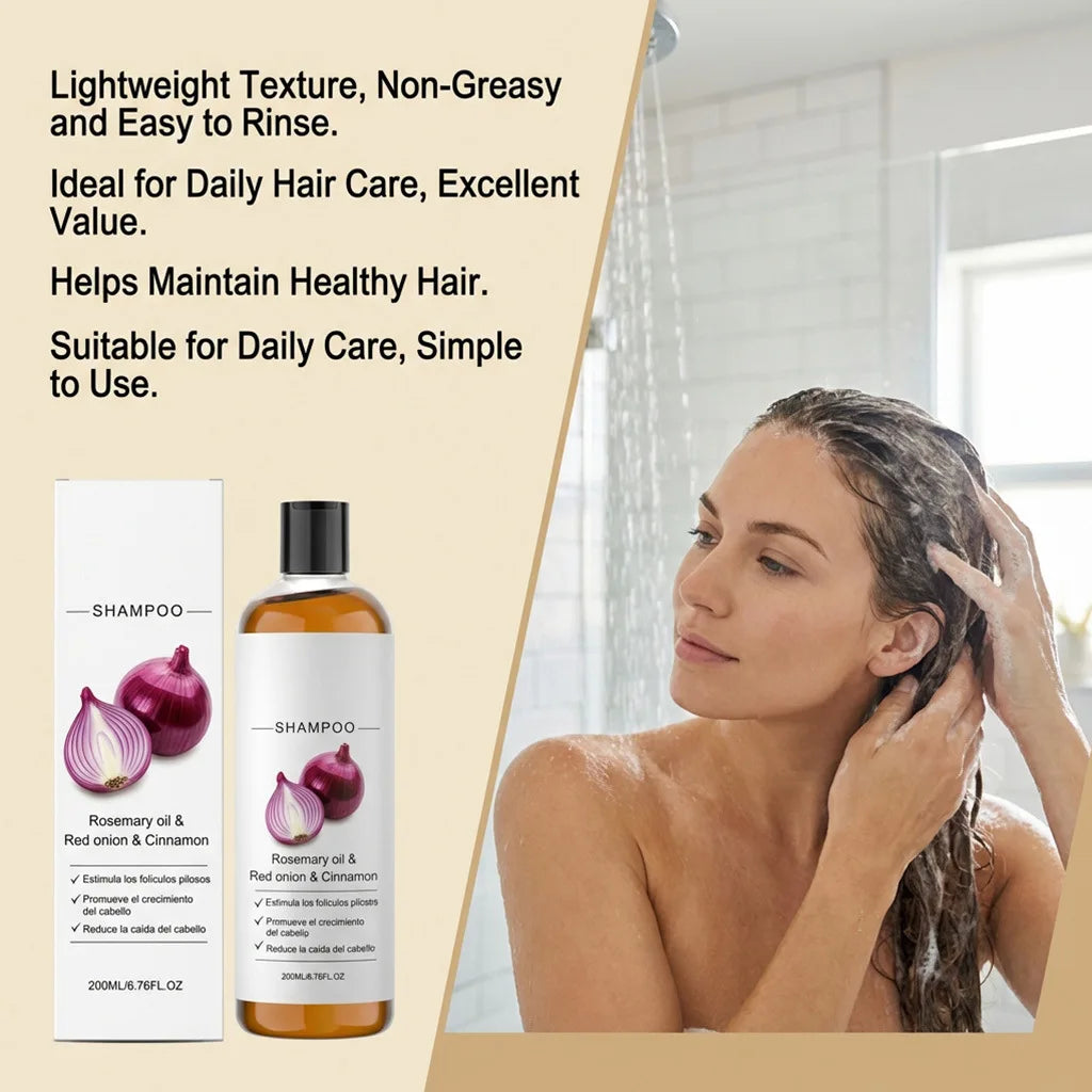 Onion Cassia Shampoo – Strengthen, Repair & Shine 200ml