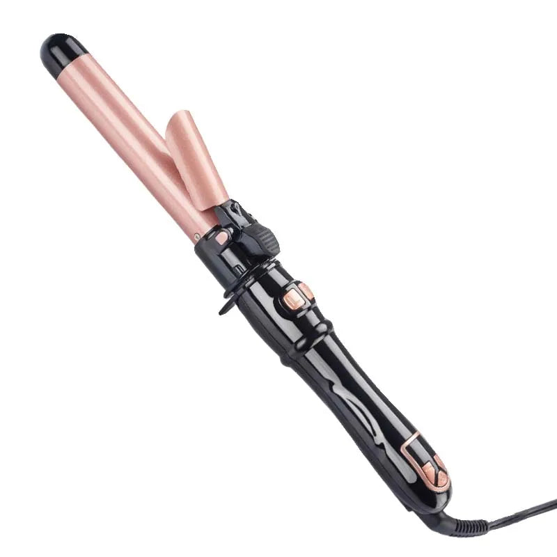 Advanced Curling Wand Innovative Design Enhanced Performance Better Curls Smooth Defined Natural Beachy Waves Peaceful Pleasures Health and Wellness black 100V-240V US Plug