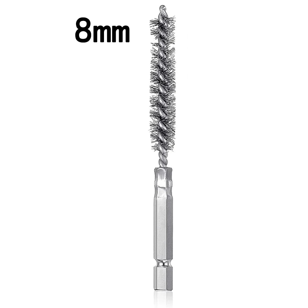 8- Wire Tube Machinery Cleaning Brush Rust Cleaner Washing Polishing