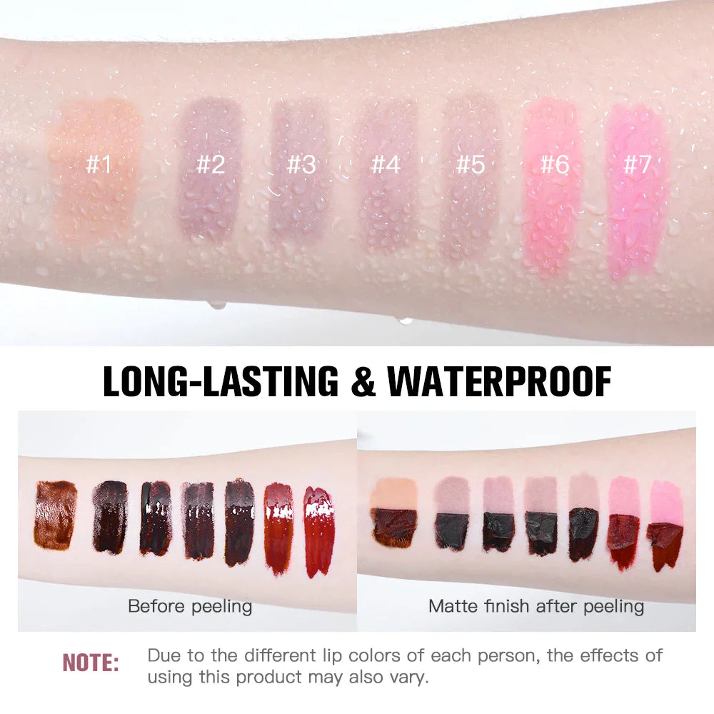 Lakerain 2-in-1 Peel Off Lip Liner & Lip Oil | Matte Lip Tint