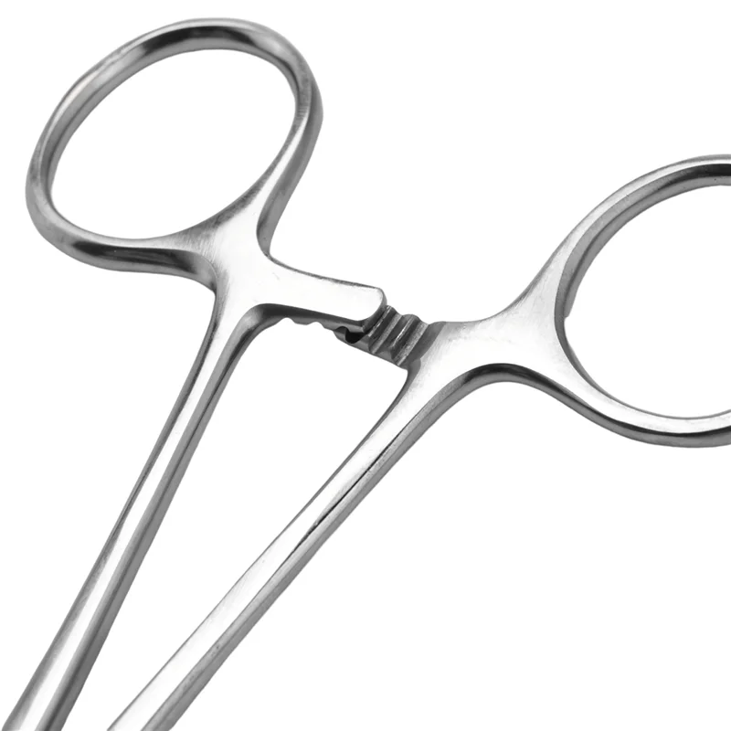 A36T-2X Septum Forcep Stainless Steel Needle Clamp, Body Piercing Tool Professional Puncture Tool For Eyebrow Pierced Peaceful Pleasures Health and Wellness