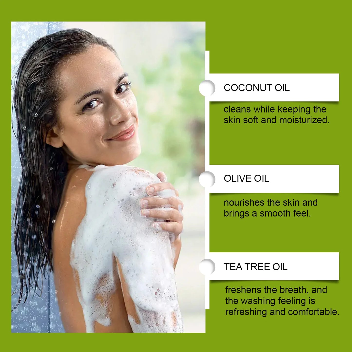 Tea Tree Oil Soap Bar – Deep Cleansing & Oil Control | 100g