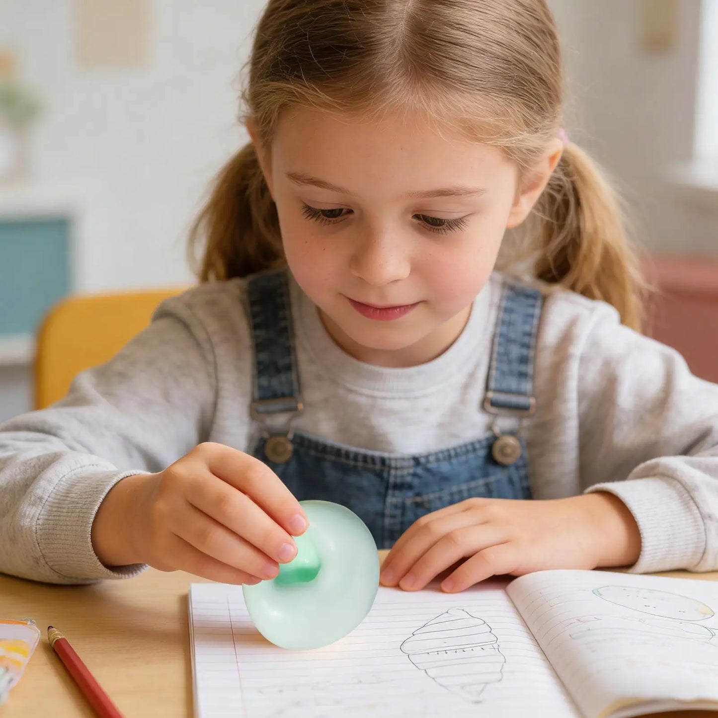 Soft Fidget Sensory Squeeze Ball | Mochi Texture Stress Toy