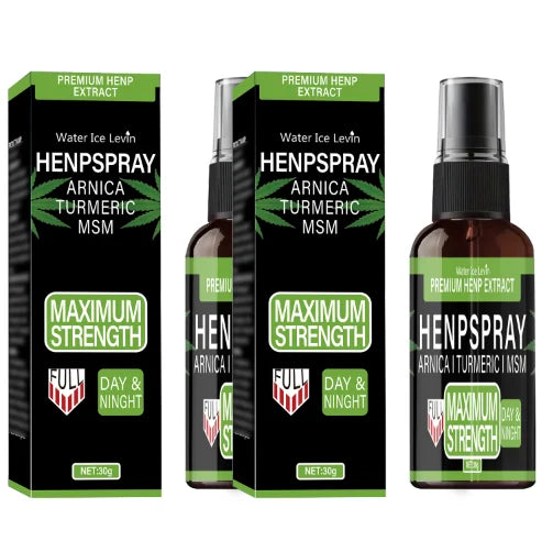 Hemp Extract Cream – Arnica, Turmeric & MSM Relief | 30g